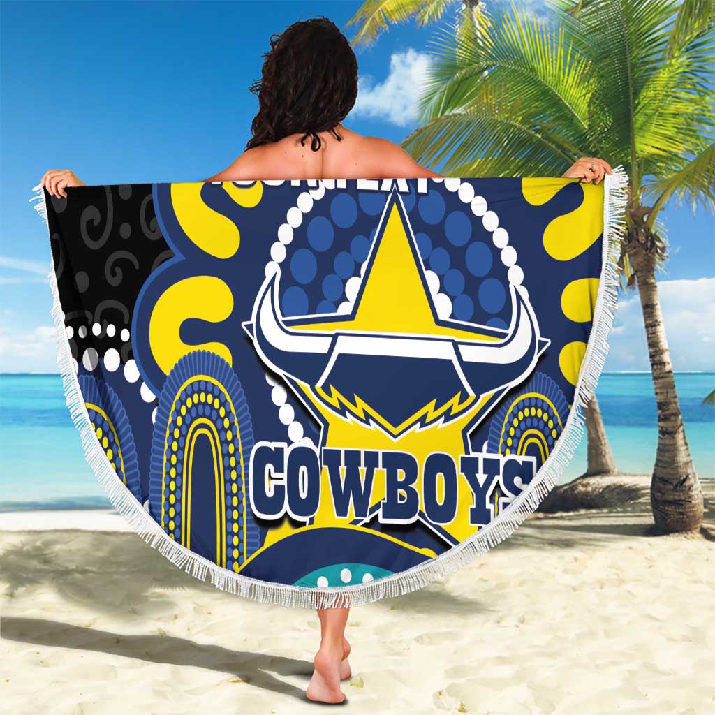 Custom NAIDOC Week 2025 Cowboys Beach Blanket Indigenous Art