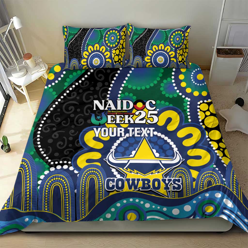 Custom NAIDOC Week 2025 Cowboys Bedding Set Indigenous Art