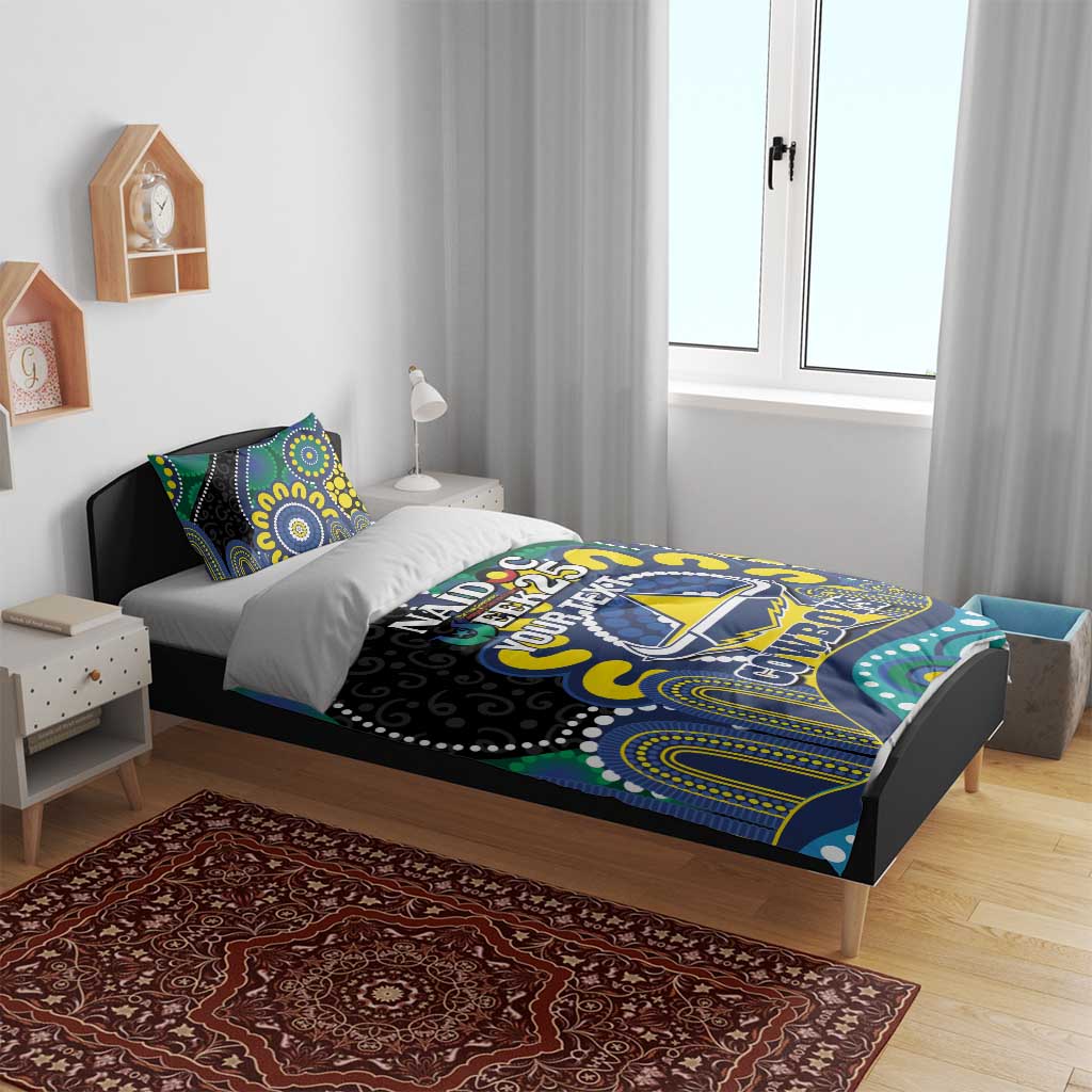Custom NAIDOC Week 2025 Cowboys Bedding Set Indigenous Art