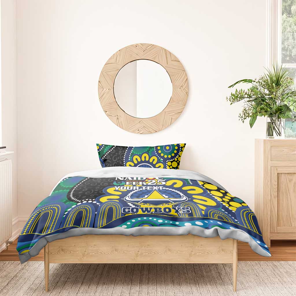 Custom NAIDOC Week 2025 Cowboys Bedding Set Indigenous Art