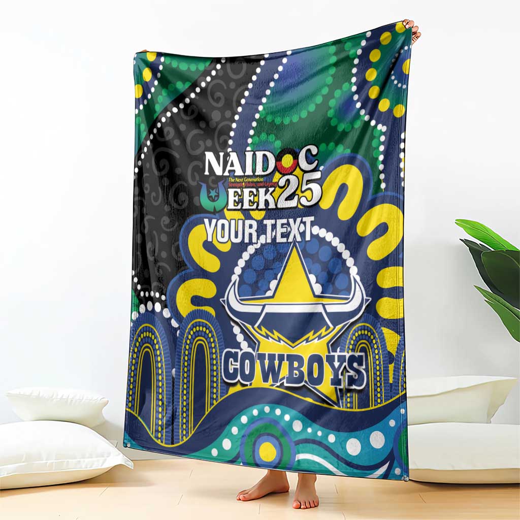 Custom NAIDOC Week 2025 Cowboys Blanket Indigenous Art