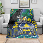 Custom NAIDOC Week 2025 Cowboys Blanket Indigenous Art