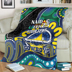 Custom NAIDOC Week 2025 Cowboys Blanket Indigenous Art