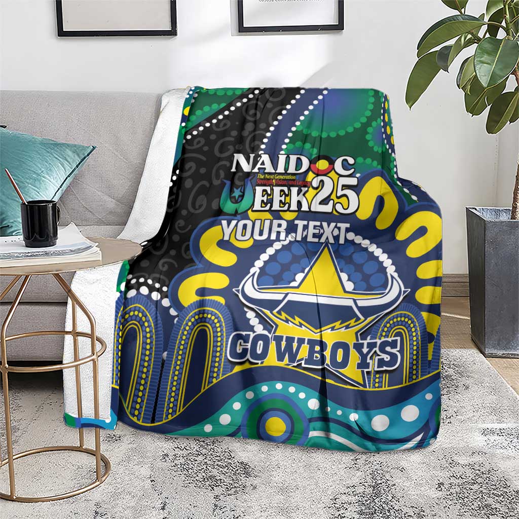 Custom NAIDOC Week 2025 Cowboys Blanket Indigenous Art