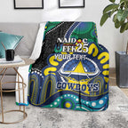 Custom NAIDOC Week 2025 Cowboys Blanket Indigenous Art