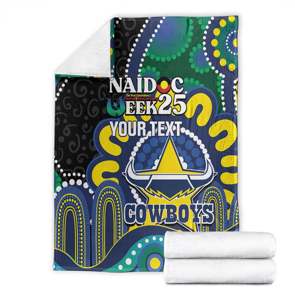 Custom NAIDOC Week 2025 Cowboys Blanket Indigenous Art