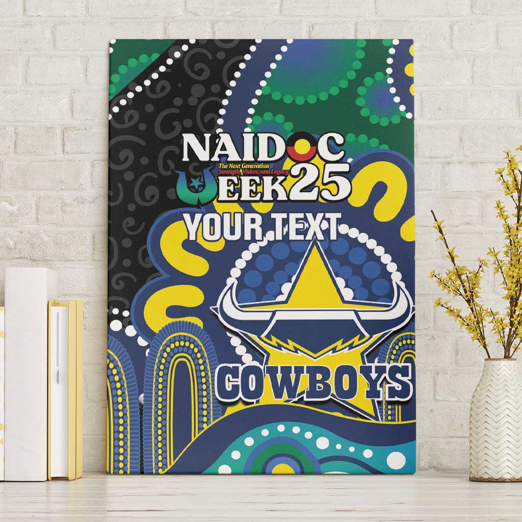 Custom NAIDOC Week 2025 Cowboys Canvas Wall Art Indigenous Art