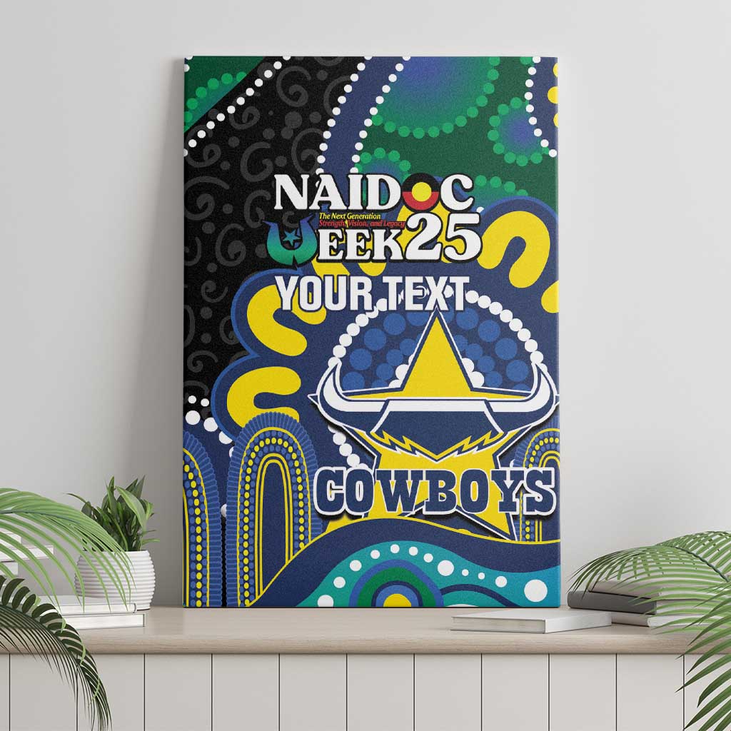 Custom NAIDOC Week 2025 Cowboys Canvas Wall Art Indigenous Art