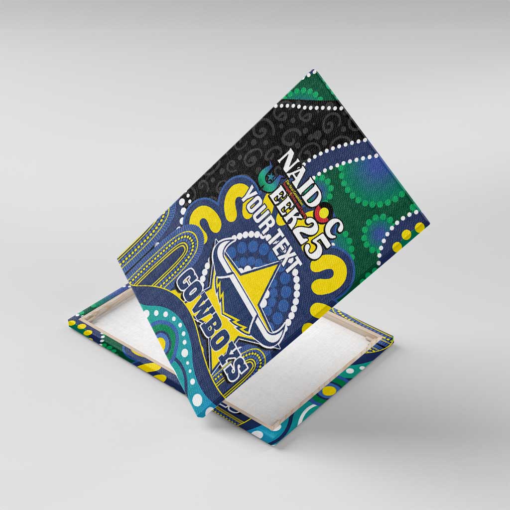 Custom NAIDOC Week 2025 Cowboys Canvas Wall Art Indigenous Art