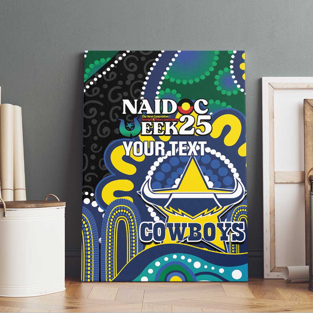 Custom NAIDOC Week 2025 Cowboys Canvas Wall Art Indigenous Art