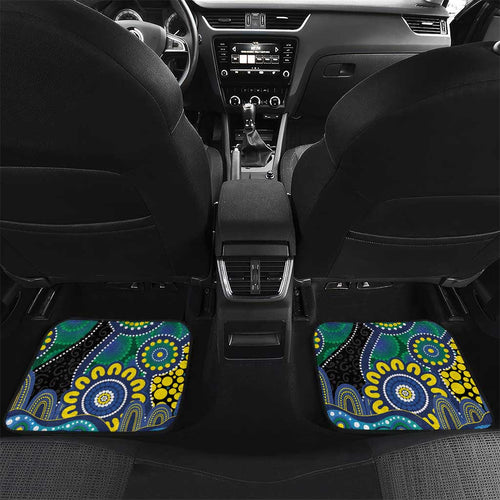 Custom NAIDOC Week 2025 Cowboys Car Mats Indigenous Art