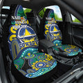 Custom NAIDOC Week 2025 Cowboys Car Seat Cover Indigenous Art