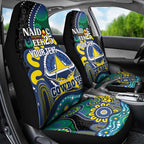Custom NAIDOC Week 2025 Cowboys Car Seat Cover Indigenous Art