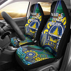 Custom NAIDOC Week 2025 Cowboys Car Seat Cover Indigenous Art