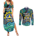 Custom NAIDOC Week 2025 Cowboys Couples Matching Summer Maxi Dress and Long Sleeve Button Shirt Indigenous Art