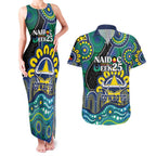 Custom NAIDOC Week 2025 Cowboys Couples Matching Tank Maxi Dress and Hawaiian Shirt Indigenous Art