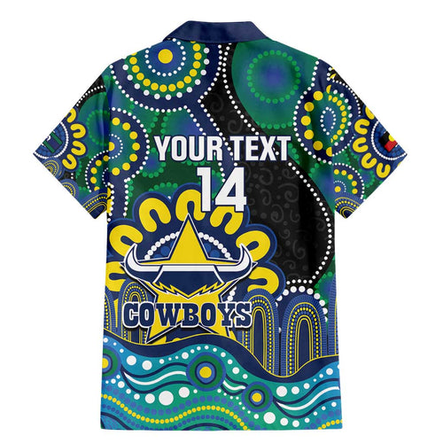 Custom NAIDOC Week 2025 Cowboys Family Matching Mermaid Dress and Hawaiian Shirt Indigenous Art