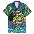 Custom NAIDOC Week 2025 Cowboys Family Matching Puletasi and Hawaiian Shirt Indigenous Art