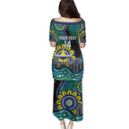 Custom NAIDOC Week 2025 Cowboys Family Matching Puletasi and Hawaiian Shirt Indigenous Art