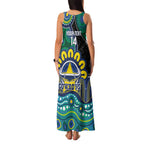 Custom NAIDOC Week 2025 Cowboys Family Matching Tank Maxi Dress and Hawaiian Shirt Indigenous Art