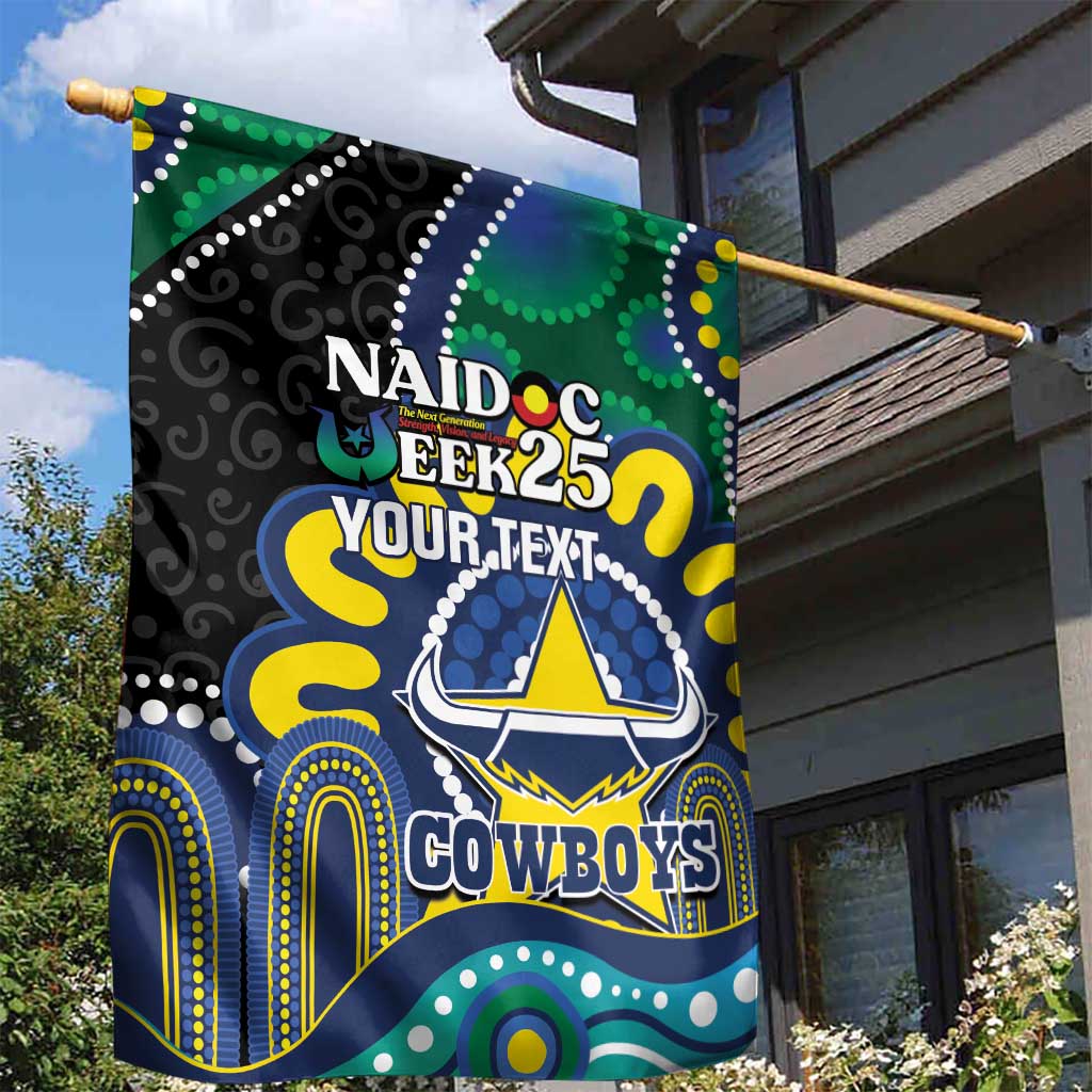 Custom NAIDOC Week 2025 Cowboys Garden Flag Indigenous Art