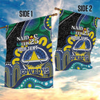Custom NAIDOC Week 2025 Cowboys Garden Flag Indigenous Art