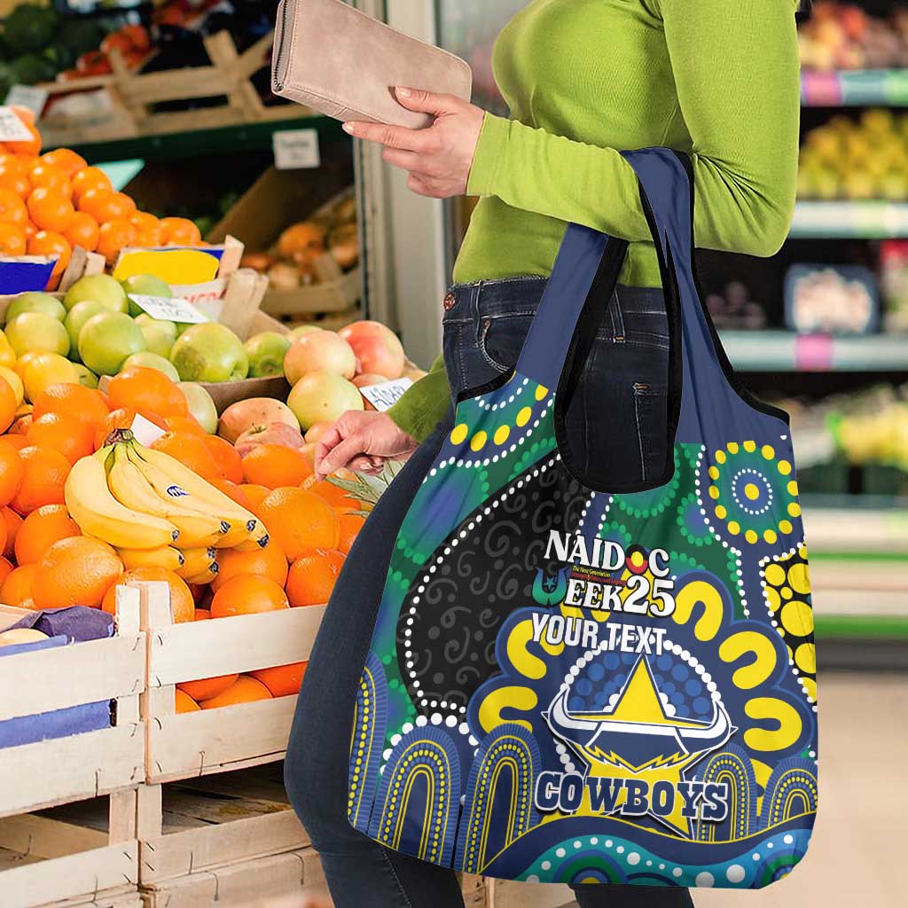 Custom NAIDOC Week 2025 Cowboys Grocery Bag Indigenous Art