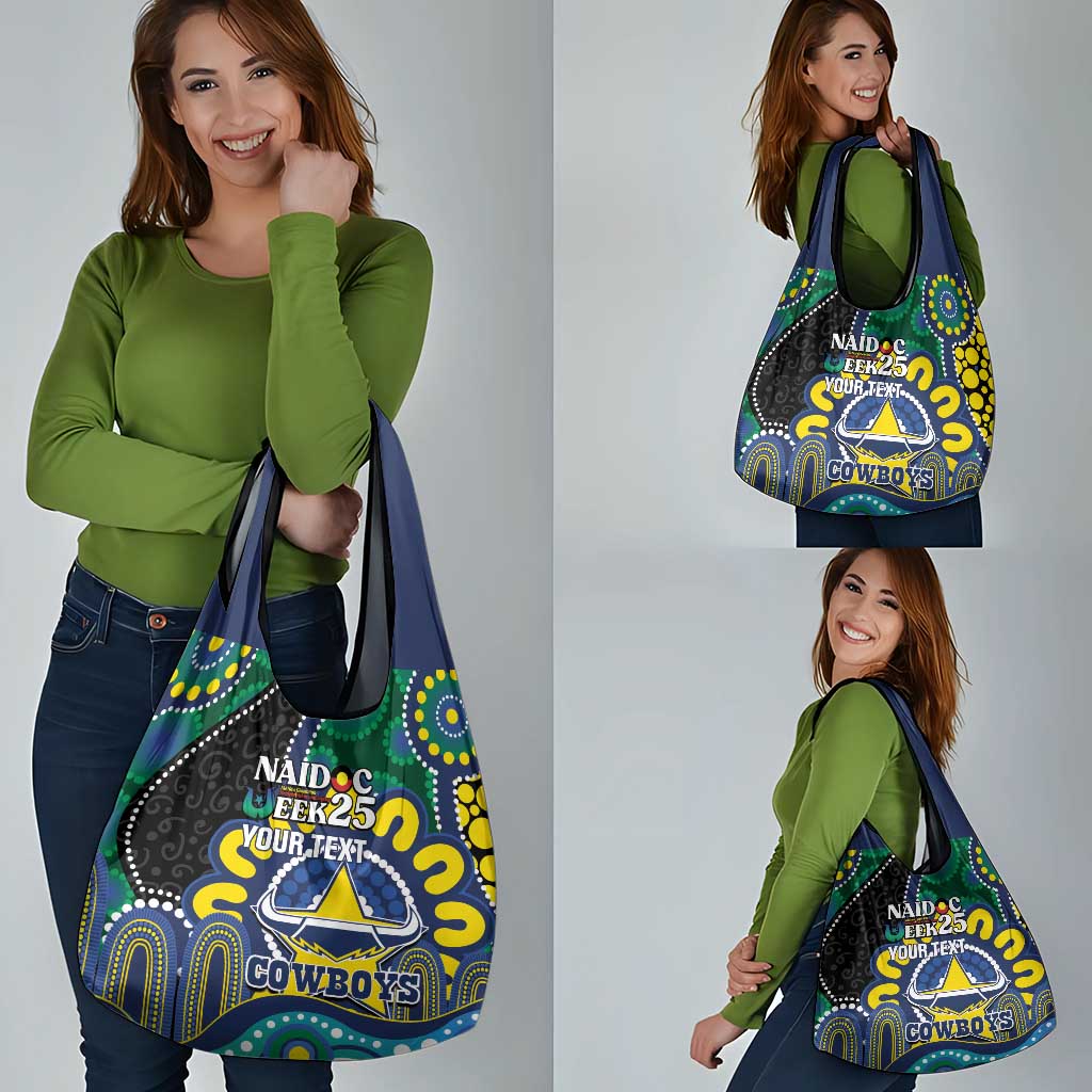 Custom NAIDOC Week 2025 Cowboys Grocery Bag Indigenous Art