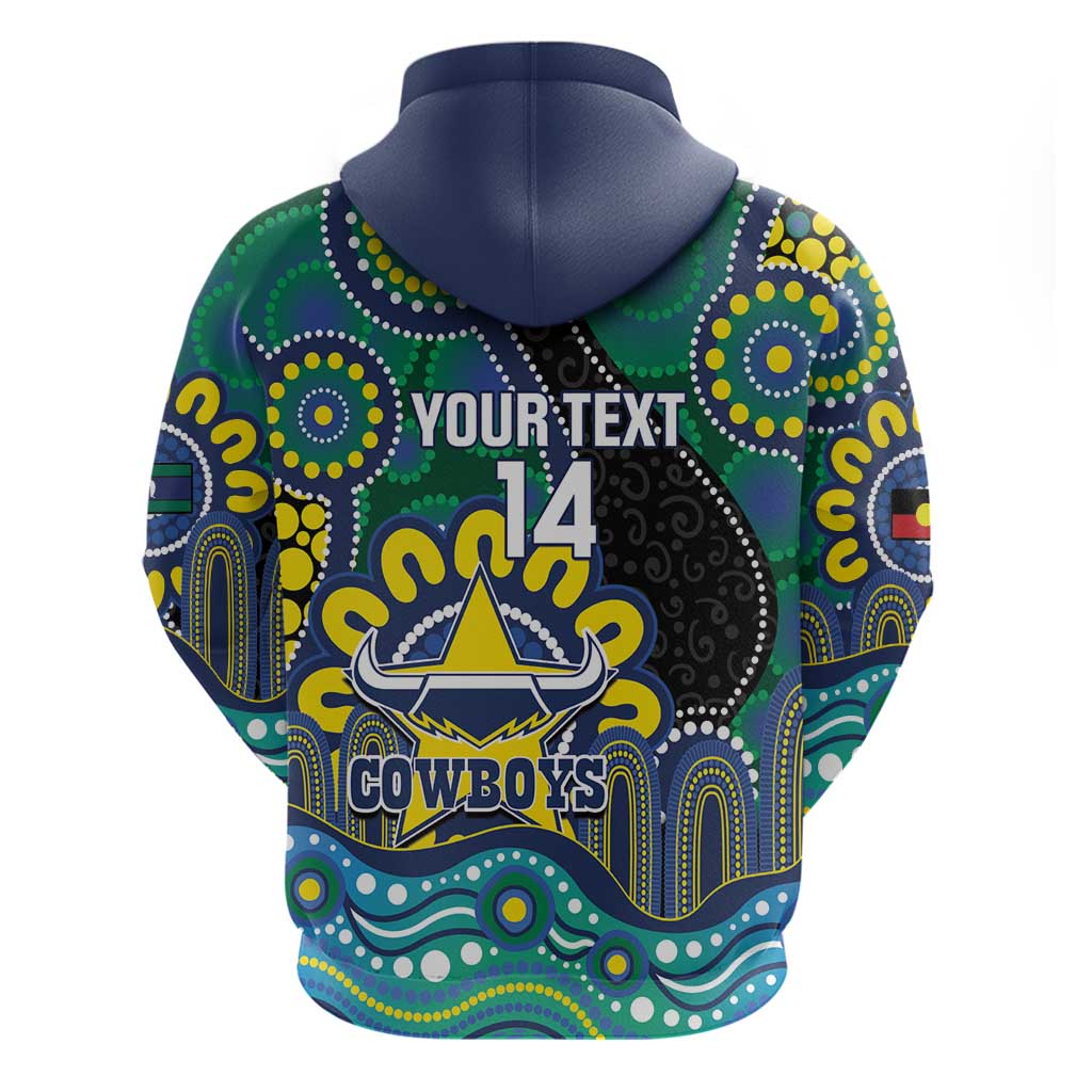 Custom NAIDOC Week 2025 Cowboys Hoodie Indigenous Art
