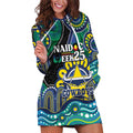 Custom NAIDOC Week 2025 Cowboys Hoodie Dress Indigenous Art