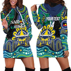 Custom NAIDOC Week 2025 Cowboys Hoodie Dress Indigenous Art