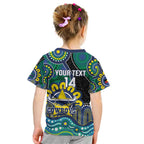 Custom NAIDOC Week 2025 Cowboys Kid T Shirt Indigenous Art