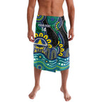 Custom NAIDOC Week 2025 Cowboys Lavalava Indigenous Art