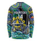 Custom NAIDOC Week 2025 Cowboys Long Sleeve Shirt Indigenous Art