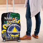 Custom NAIDOC Week 2025 Cowboys Luggage Cover Indigenous Art
