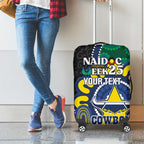 Custom NAIDOC Week 2025 Cowboys Luggage Cover Indigenous Art