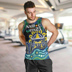 Custom NAIDOC Week 2025 Cowboys Men Tank Top Indigenous Art