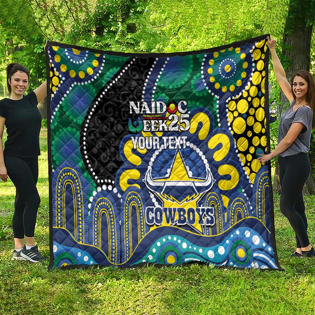 Custom NAIDOC Week 2025 Cowboys Quilt Indigenous Art
