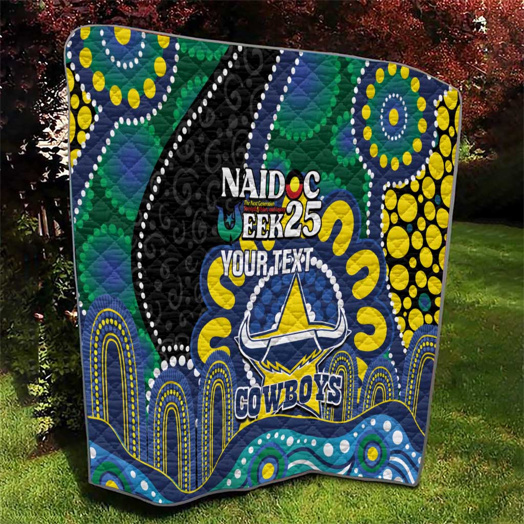 Custom NAIDOC Week 2025 Cowboys Quilt Indigenous Art