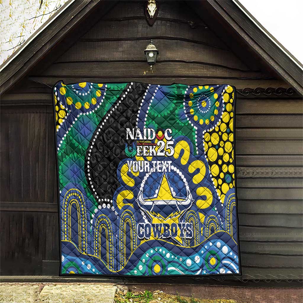 Custom NAIDOC Week 2025 Cowboys Quilt Indigenous Art