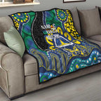 Custom NAIDOC Week 2025 Cowboys Quilt Indigenous Art