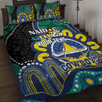 Custom NAIDOC Week 2025 Cowboys Quilt Bed Set Indigenous Art