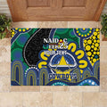 Custom NAIDOC Week 2025 Cowboys Rubber Doormat Indigenous Art
