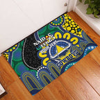 Custom NAIDOC Week 2025 Cowboys Rubber Doormat Indigenous Art