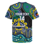 Custom NAIDOC Week 2025 Cowboys Rugby Jersey Indigenous Art