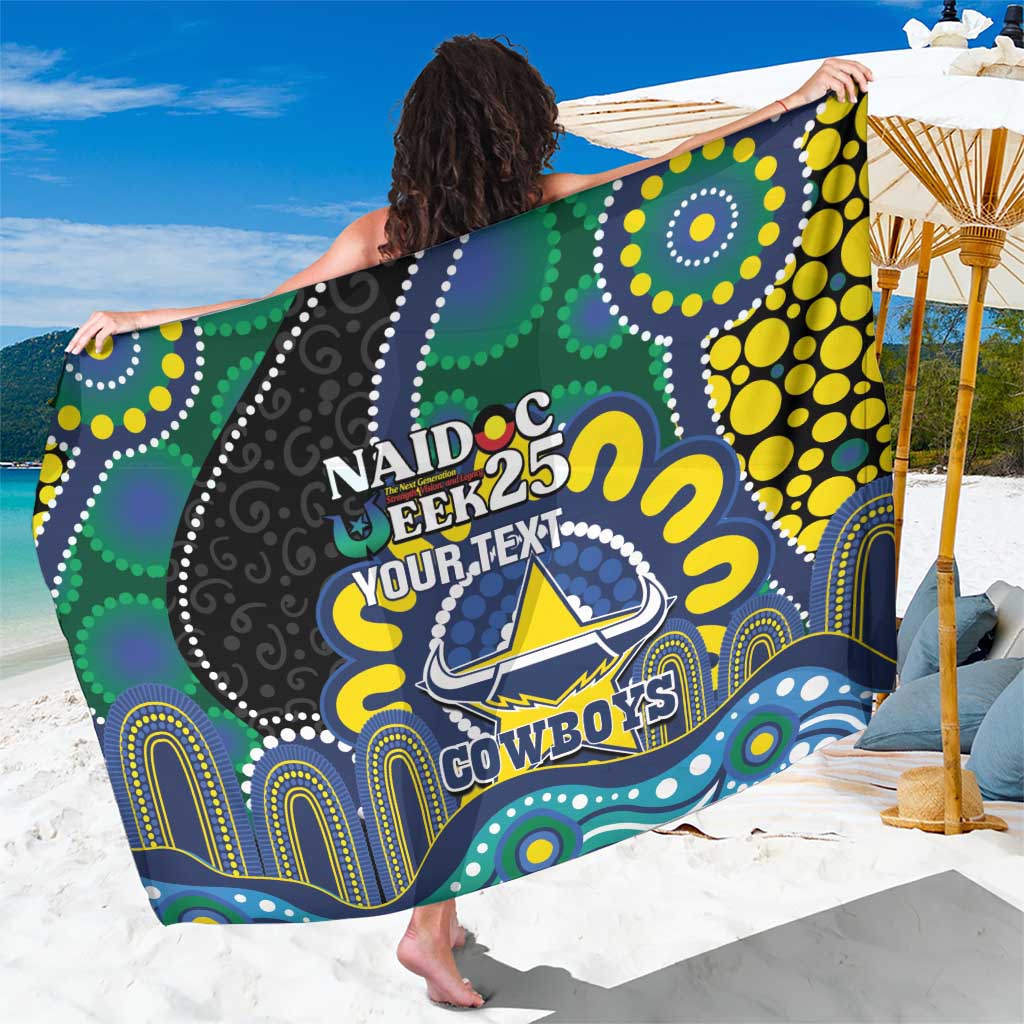 Custom NAIDOC Week 2025 Cowboys Sarong Indigenous Art