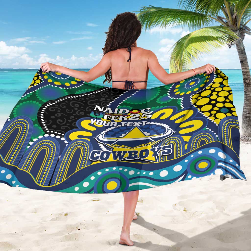 Custom NAIDOC Week 2025 Cowboys Sarong Indigenous Art