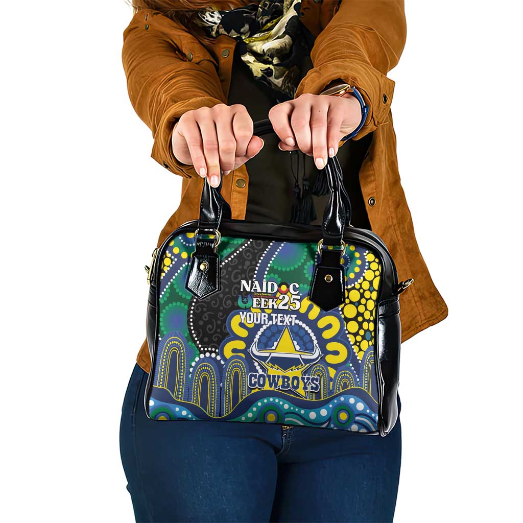 Custom NAIDOC Week 2025 Cowboys Shoulder Handbag Indigenous Art