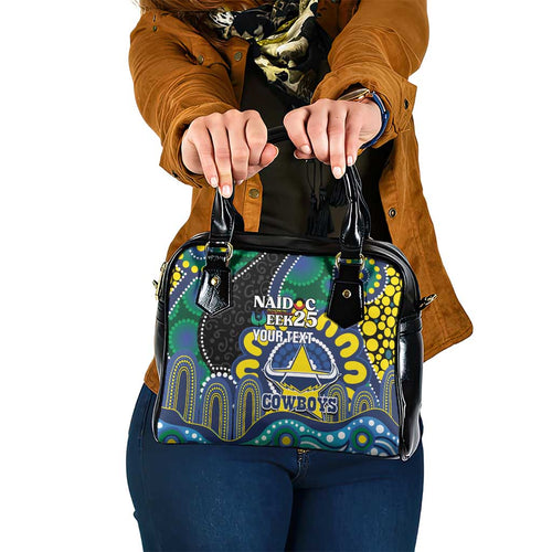 Custom NAIDOC Week 2025 Cowboys Shoulder Handbag Indigenous Art