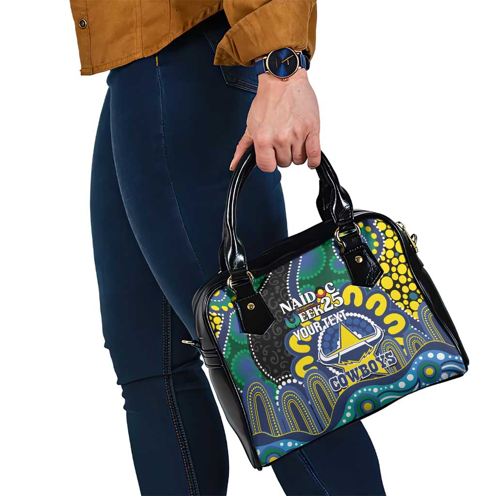 Custom NAIDOC Week 2025 Cowboys Shoulder Handbag Indigenous Art
